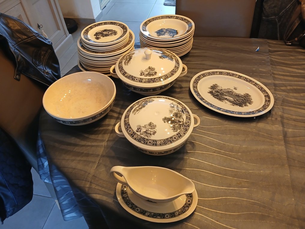 Royal Boch - Teríték (36) - Porcelán - Szolgáltatás Boch La Louvière #1.0