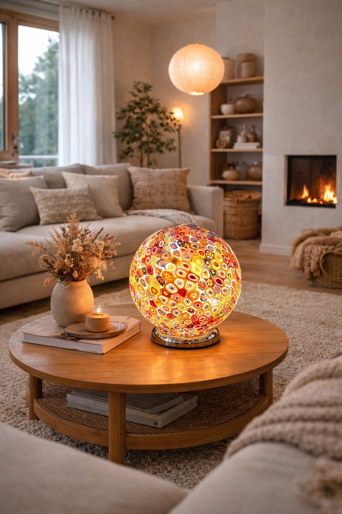 Lampada da tavolo - Vetro - Lampada murrina #1.0