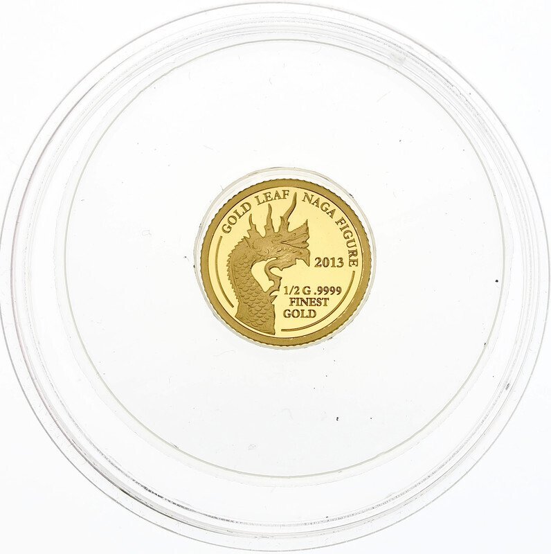 0,5 gram - Gold .999 - Dragon - 2013  (Ohne mindestpreis) #1.0
