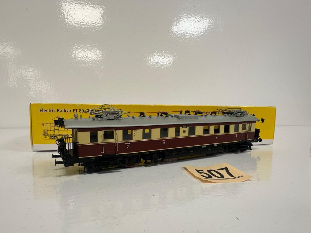 Brawa H0 - 44140 - Μονάδα τρένου (1) - BR ET89 «Rübezahl» - DRG #1.0