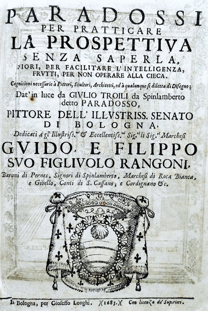 Giulio Troili - Paradossi Per Pratticare La Prospettiva (Paradoxes For Practicing Perspective) - 1683 #3.2