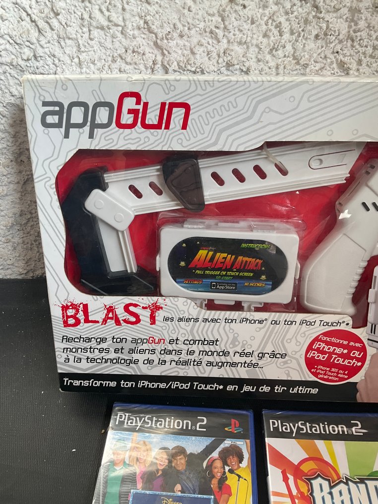 apptoyz, Sony - appGun - Alien Attack + 3 PS2 games - Βιντεοπαιχνίδια - Σφραγισμένο στην αρχική του συσκευασία #2.1
