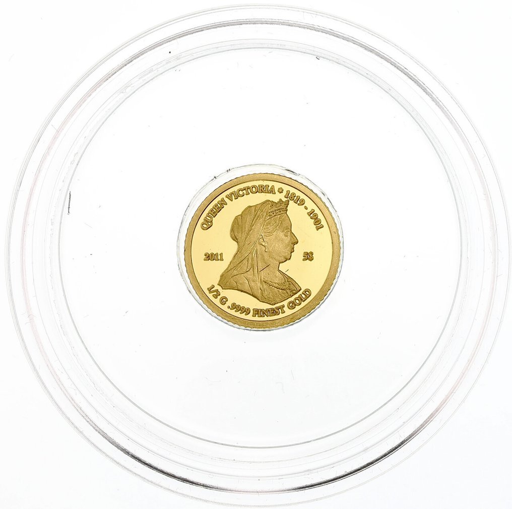 0,5 gram - Oro .999 - Reine Victoria - 2011 (Sin precio de reserva) #2.1