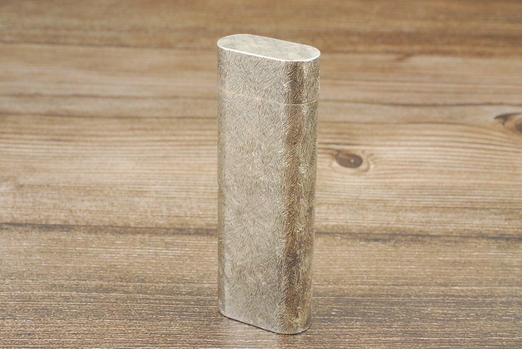 Cartier - Oval Gas Lighter - Pocket lighter - Silver plated #2.1