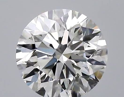 1 pcs Διαμάντι (Φυσικό) - 0.50 ct - Στρογγυλό - D (άχρωμο) - VVS2 - International Gemological Institute (IGI) - *VG EX None* #1.0