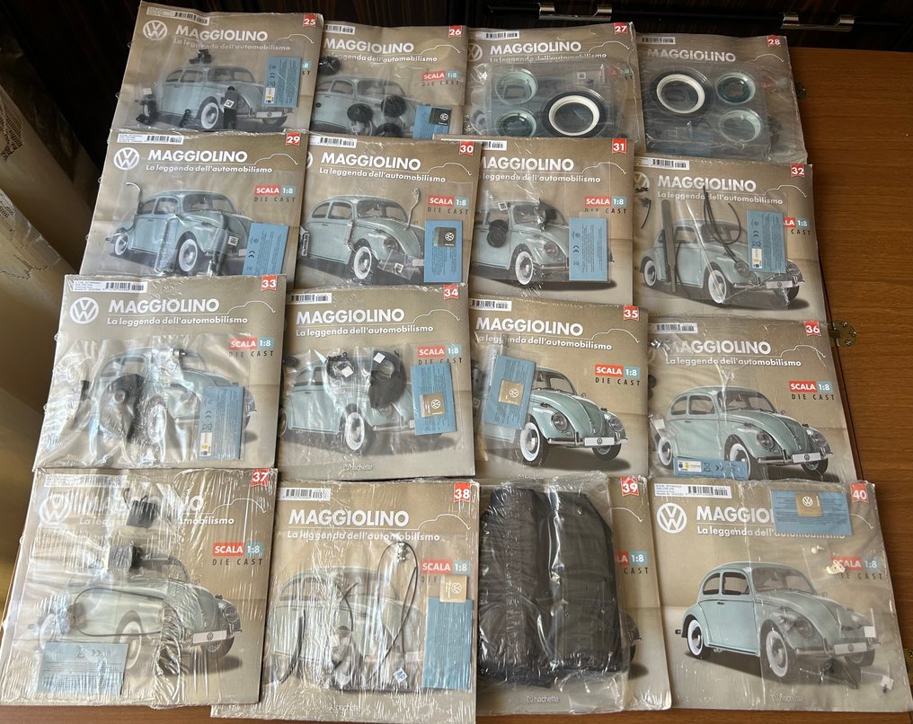 Hachette 1:8 - Modellbausatz  (100) - Volkswagen Maggiolino #2.1