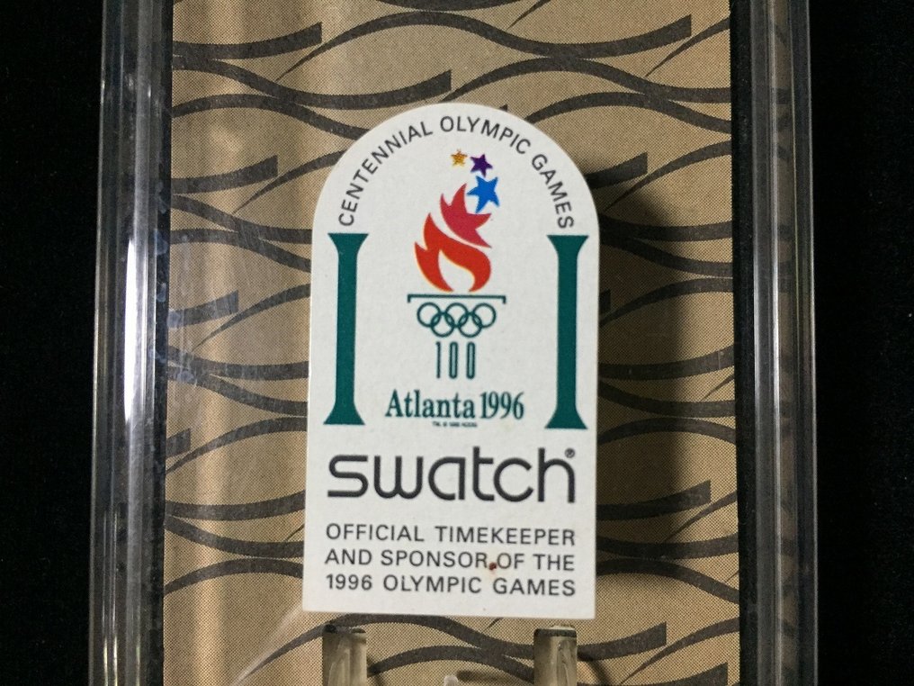 1996 Atlanta Olympic Commemorative Swatch / Swatch Scuba 200 / Japanese Vintage - Olympialaispelit - 1996 #2.1