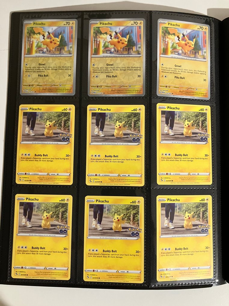 Pokémon - 200 Card - Pikachu - 8 different series #3.2