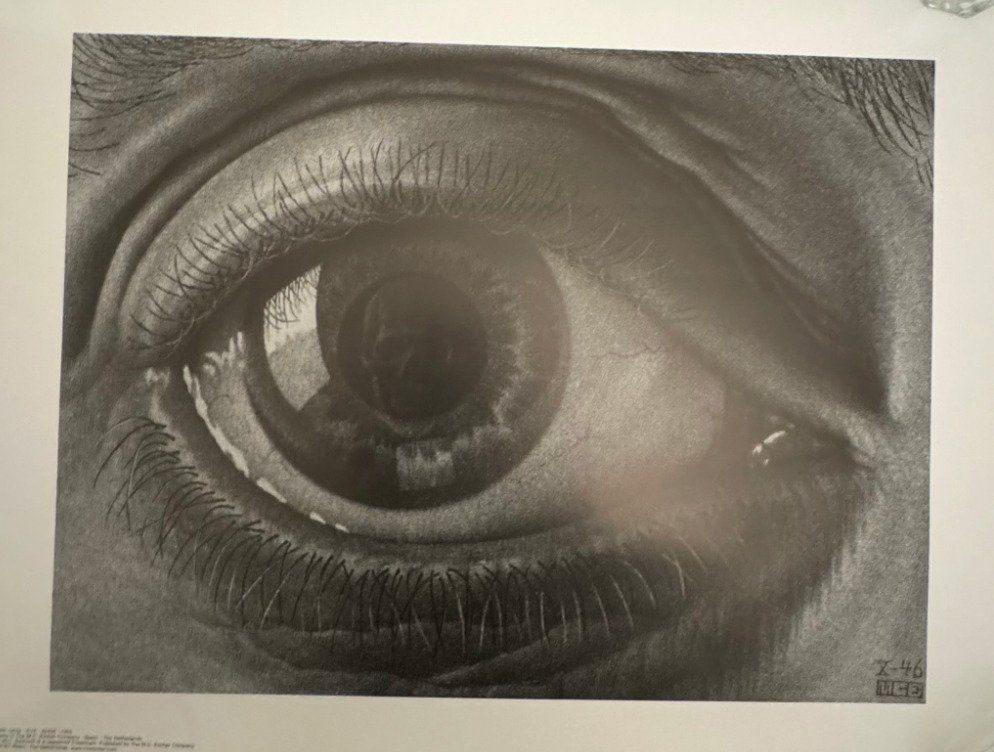 M.C. Escher (1898-1972), after - Oog #1.0