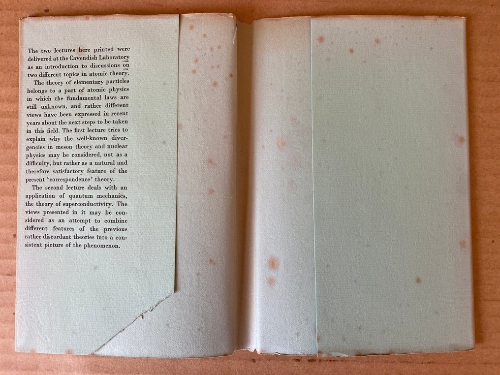 Werner Heisenberg - Two Lectures - 1949 #3.2