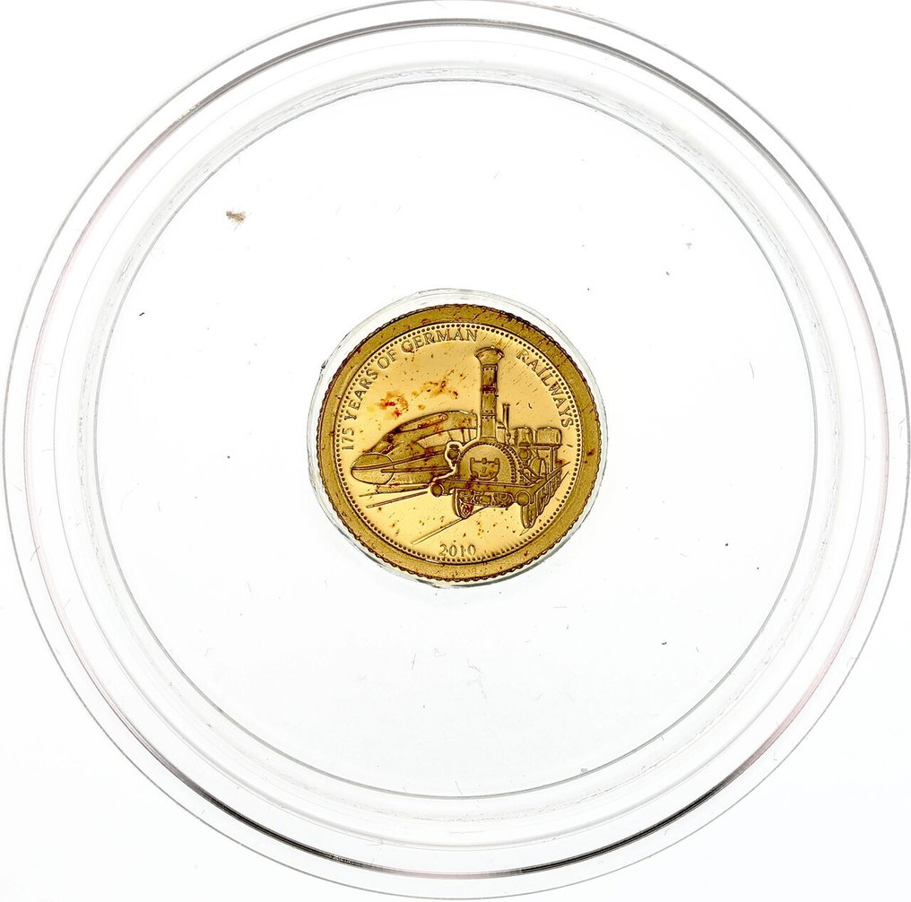 0,5 gram - Oro .999 - Allemagne - 175 ans - 2010  (Senza prezzo di riserva) #2.1