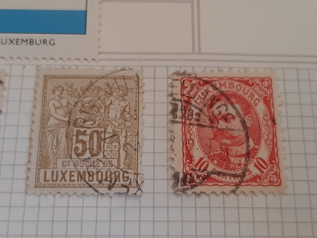 Luxemburgo 1882/2000 - Colección en hojas #4.3