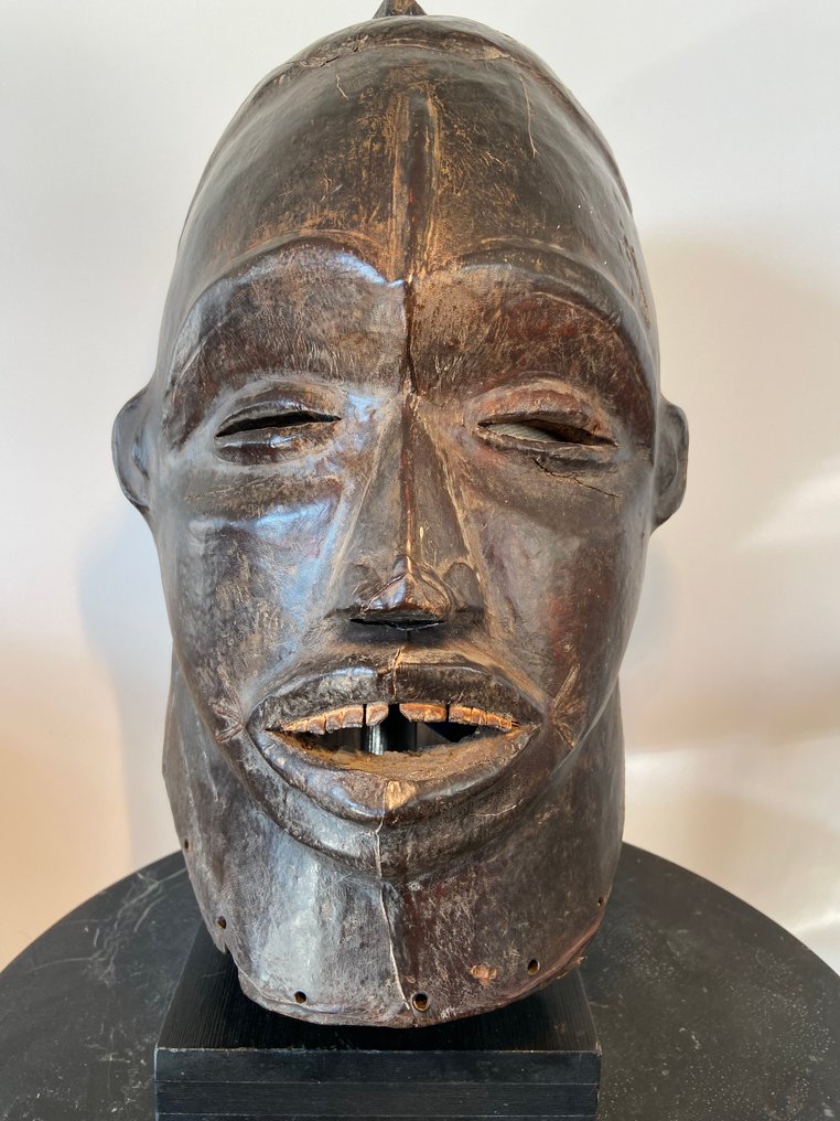 Dobbelt hjelmmaske - Ejagham - Ekoi - Cameroun #1.0