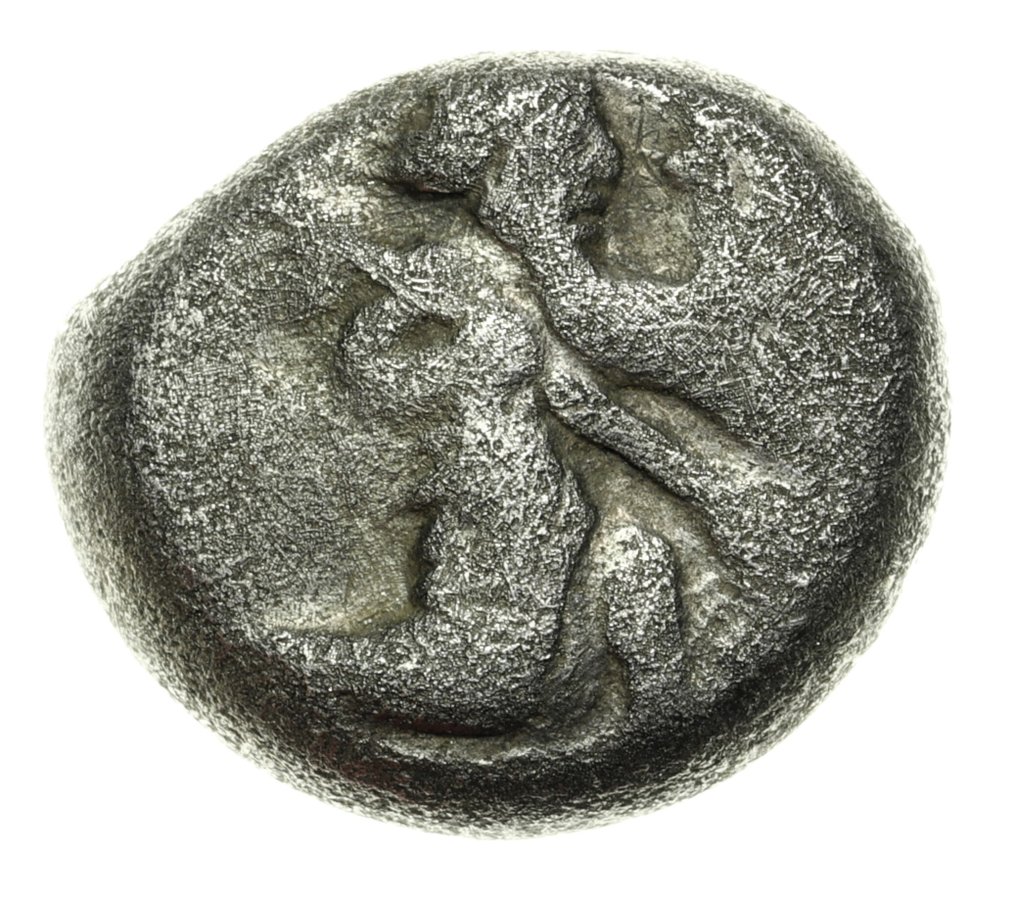 阿契美尼德王国. Time of Darios I to Xerxes II (485-420 BC). Siglos Carradice Type IIIb (early)  (没有保留价) #1.0