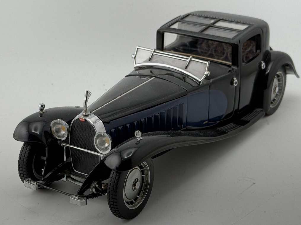 Franklin Mint 1:24 - Κουπέ μοντελισμού - 1928 Bugatti Napoleon - Με μέρη επάργυρα 925 Sterling Silver. #2.1