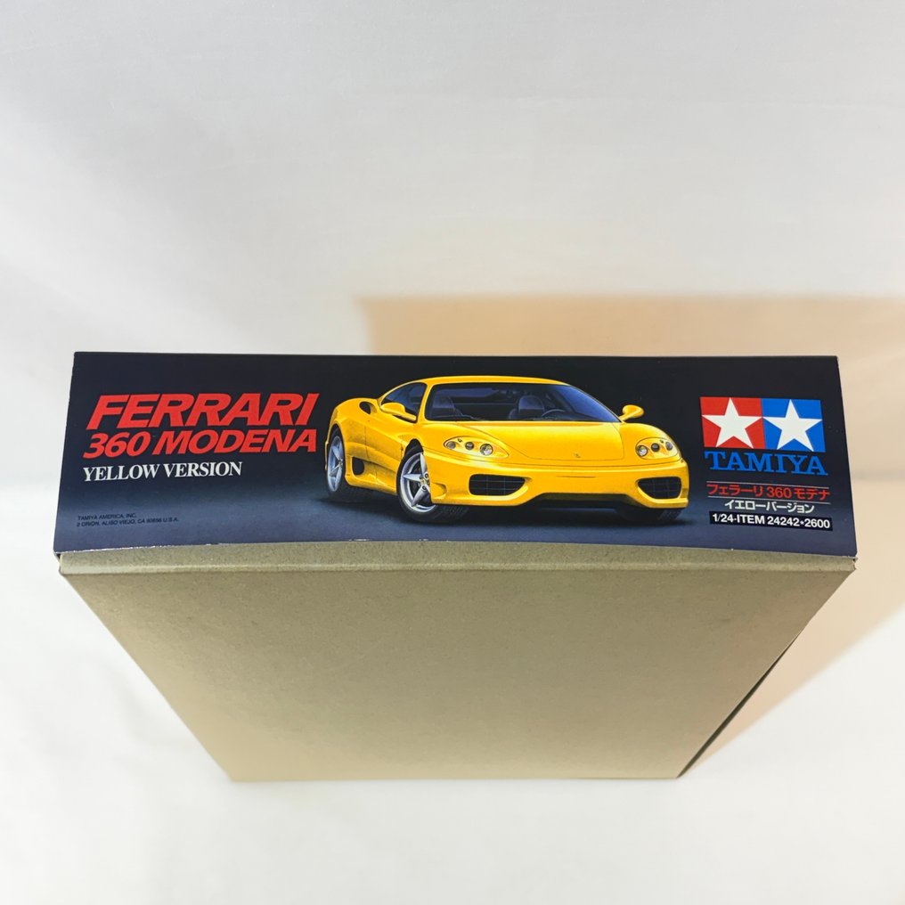 Tamiya 1:24 - Modell-kit - Ferrari 360 Modena Yellow Version - 24242 Vintage 2001s #2.1