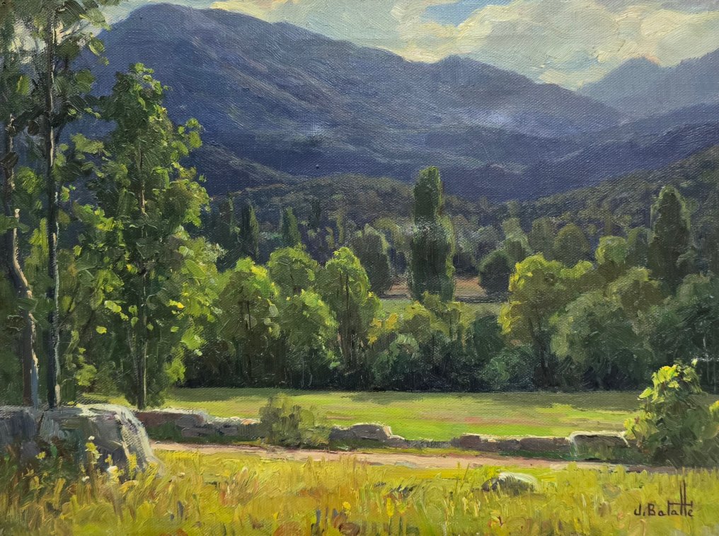 Juli Batallé i Murla (1926-2010) - Paisaje verde #1.0