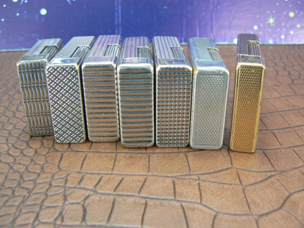 S.T. Dupont - Line 1 & line 2 - Taschenfeuerzeug - Vergoldet oder versilbert? -  (7) #4.3