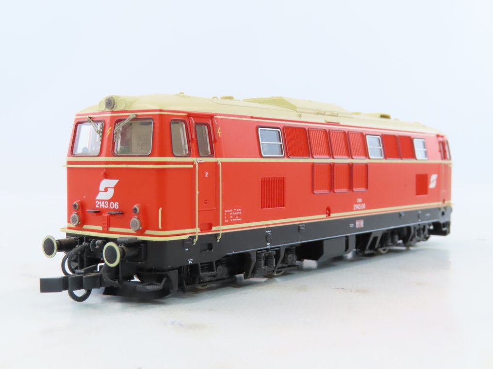 Roco H0 - 72712 - Πετρελαιοκίνητη μηχανή τρένου (1) - Serie 2143 - ÖBB #1.0