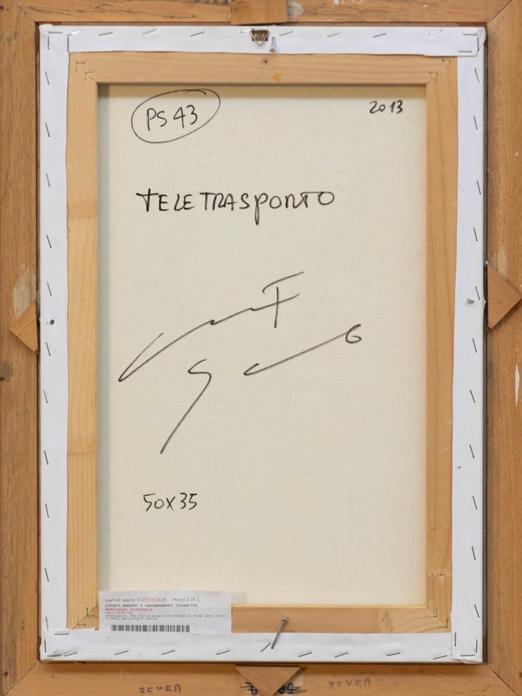 Giancarlo Montuschi (1952) - Teletrasporto , 2013 #4.3