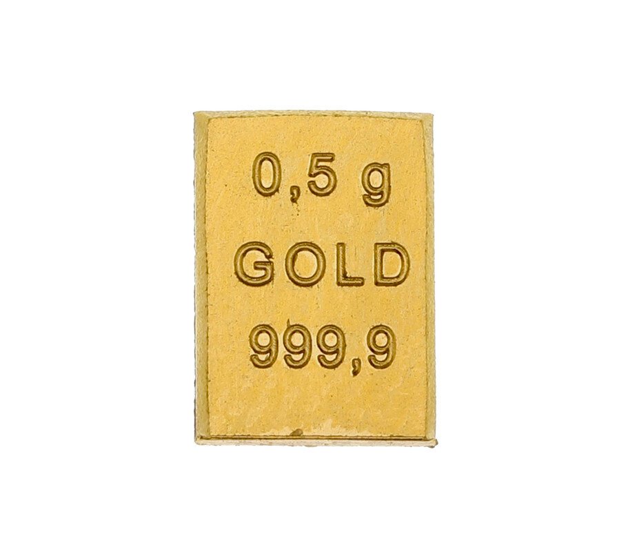 0,5 gram - Gold .999 - Valcambi, Switzerland (No reserve price) #1.0