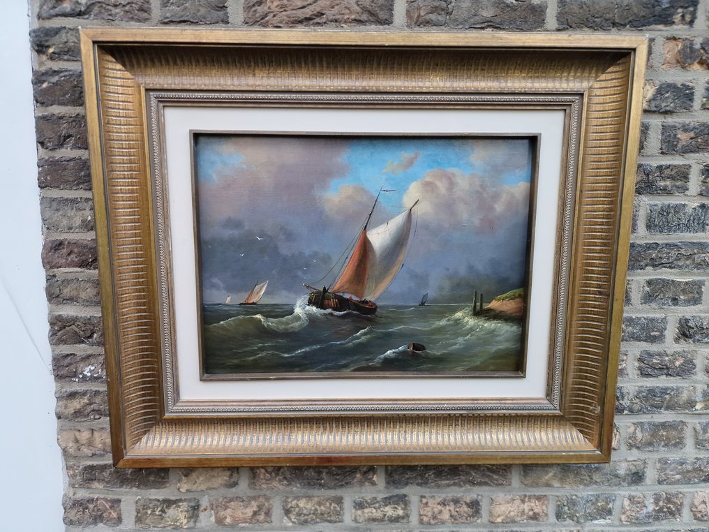 荷兰学校 (XIX) - Zeegezicht #4.3