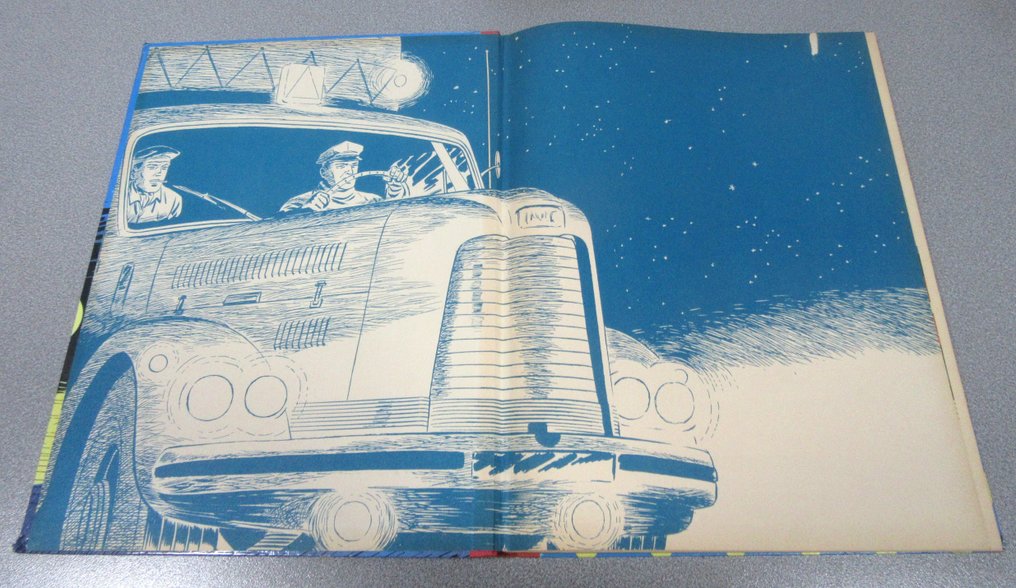 Michel Vaillant T4 - Route de Nuit - C - 1 Album - Réédition - 1962 #3.2