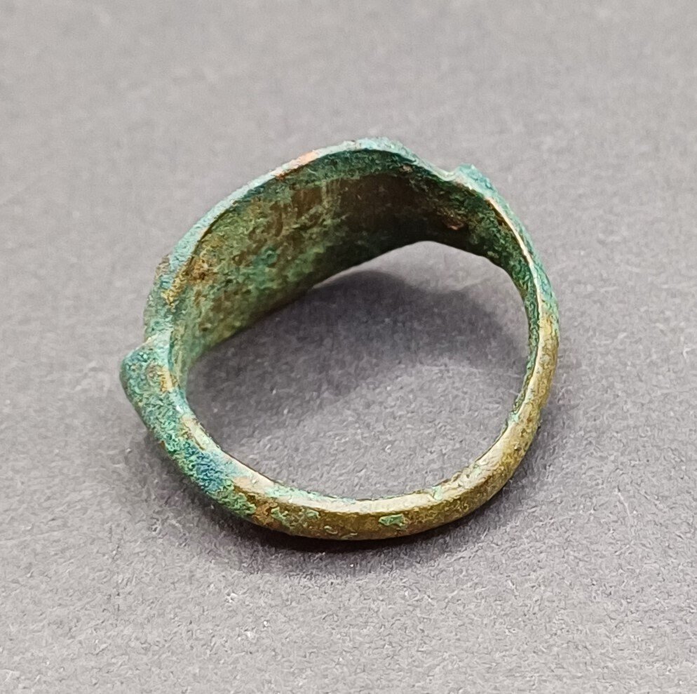 Μεσαιωνική Μπρούντζος δαχτυλίδι - 22 mm (χωρίς τιμή ασφαλείας) #2.1