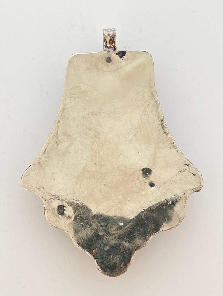 - Tibet Silber - Türkis - Koralle - Anhänger #1.0