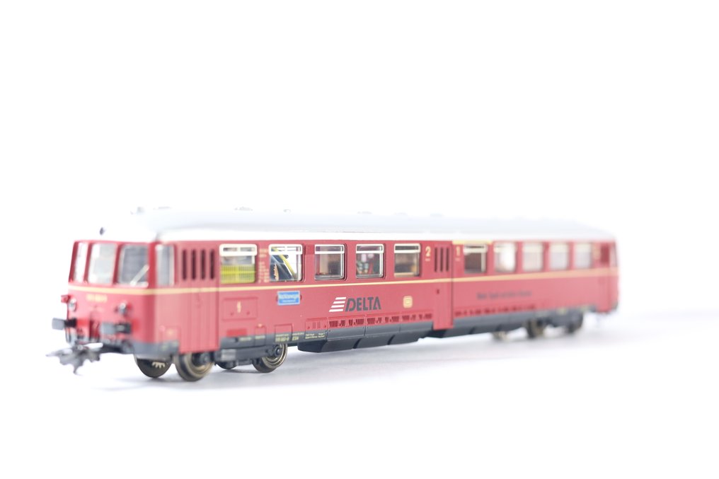 Märklin H0 - 3428 - Modelltåg rälsbuss (1) - Accutreinstel BR 515 - DB #1.0