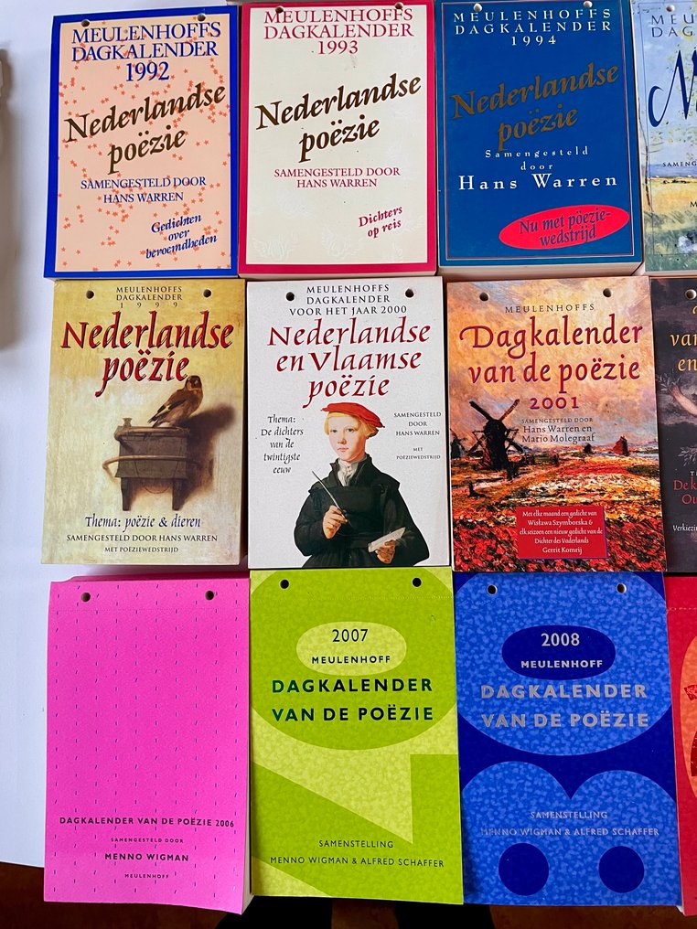 Hans Warren / Mario Molegraaf - Meulenhoffs Dagkalender Nederlandse poëzie - 1984-2012 #2.1