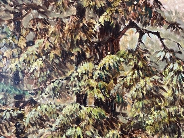 Cyriel Vanderhaeghe (XX) - Bos landschap #2.1