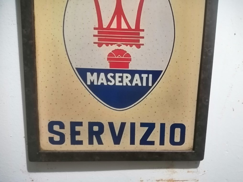 Maserati - Reklameplakat - Jern #3.2