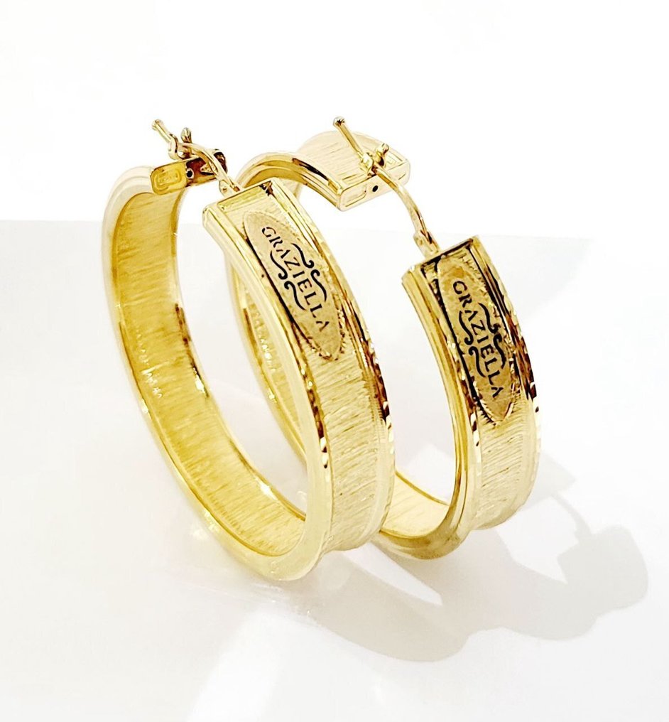 Graziella - 耳環 - 18 克拉 黃金 - 意大利制造 #2.1