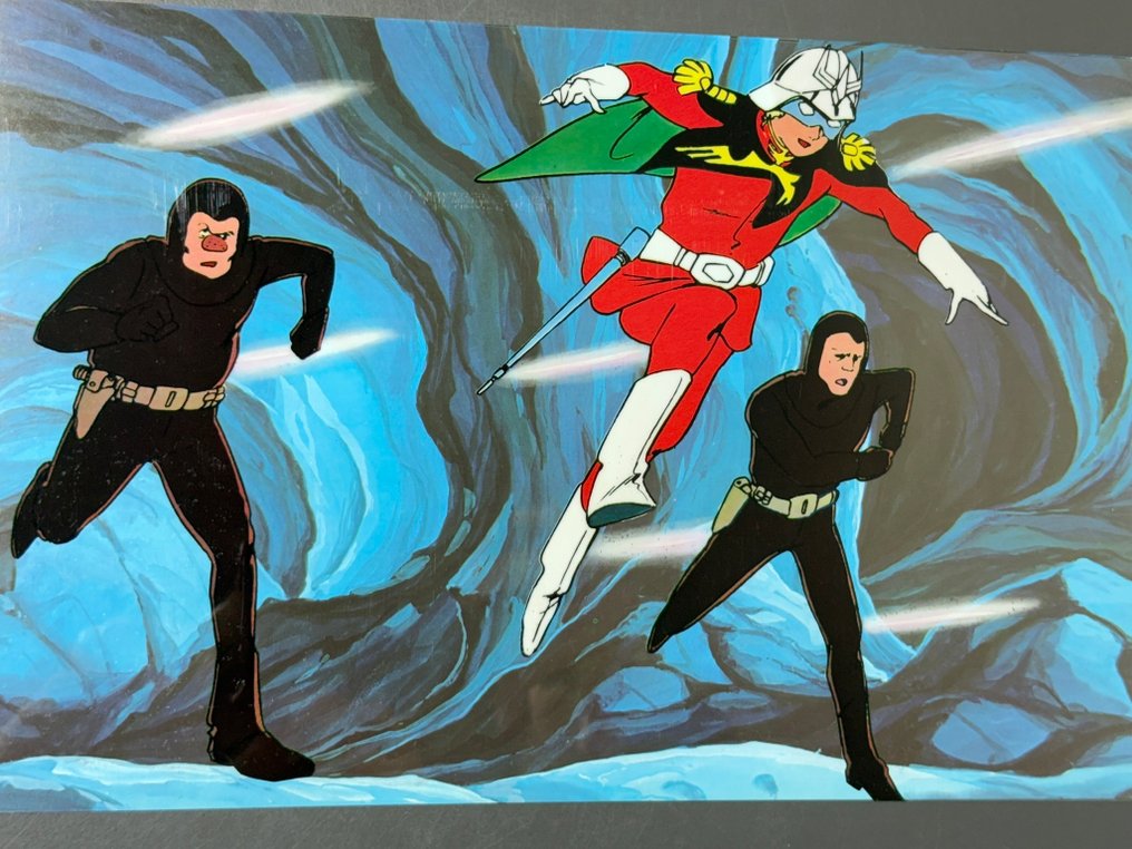 Nippon Sunrise - Oryginalny sericel, z tłem kopii - ograniczone wydanie ze studia. - Mobile Suit Gundam (1979/80) #2.1