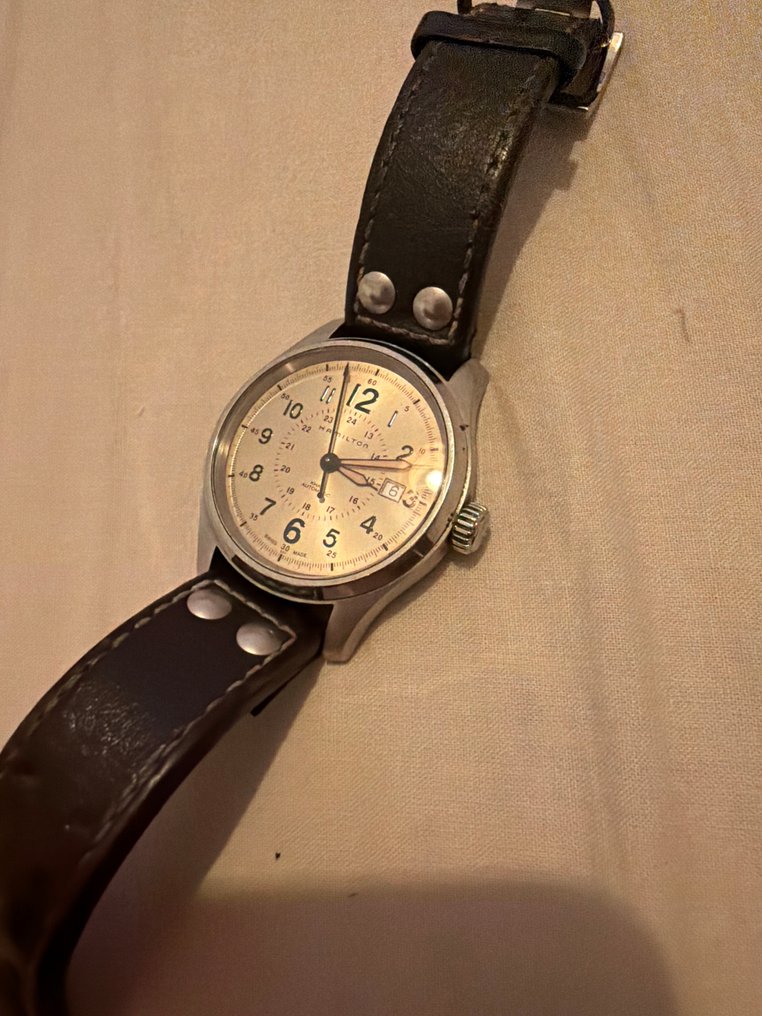 Hamilton - Khaki Field - 没有保留价 - H705950 - 男士 - 2018 #4.3