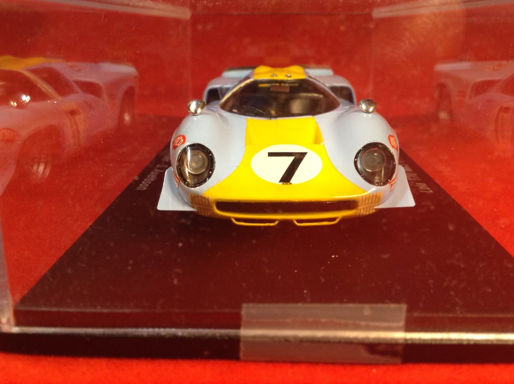 Spark 1:43 - Αγωνιστικό αυτοκίνητο μοντελισμού - ref. #S1433 Lola T70 MkIII GT Sport 24H Le Mans 1968 #7 Norinder/Axelsson - Εξαιρετική ποιότητα - Περιορισμένης έκδοσης - Δύσκολο να βρεθεί σήμερα #2.1