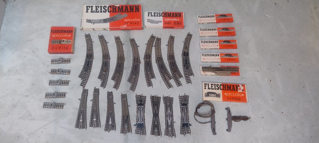 Fleischmann, Piccolo N - 模型火車軌道 (28) - 换轨与轨道 #1.0