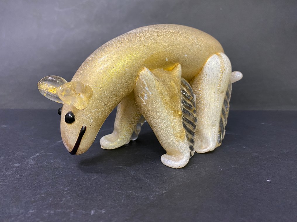 Figuur - Orso polare - Muranoglas #1.0