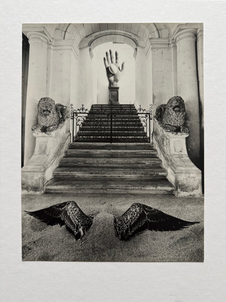 Jerry Norman Uelsmann (1934-2022) - Staircase, Arles, 1974 #1.0