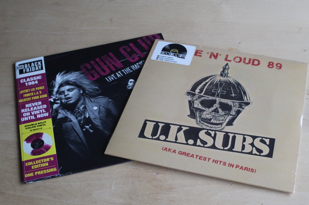The Gun Club + U.K. Subs - The Gun Club – Live At The Hacienda '84 + Live 'N' Loud 89 - Album LP (più oggetti) - Vinile colorato, Lancio al Record Store Day - 2022 #1.0