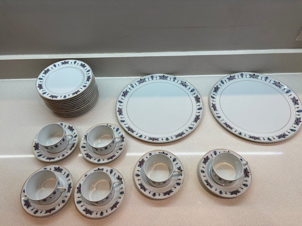 Christofle - 茶具 (26) - Ciselio - 骨瓷 #1.0