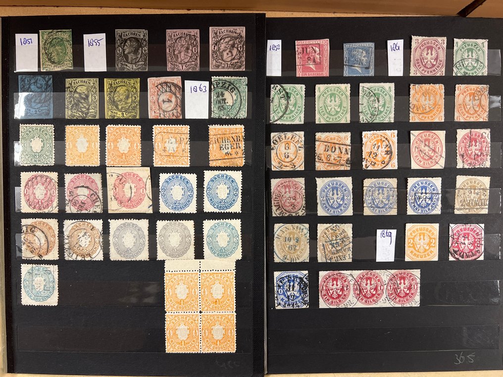 Niemcy 1851/1867 - Prusy i Saksonia #1.0