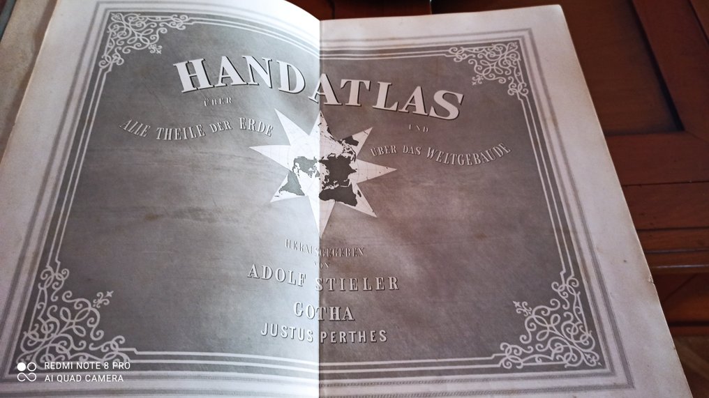 Adolf Stieler - Stieler's Hand-Atlas - 1878 #1.0