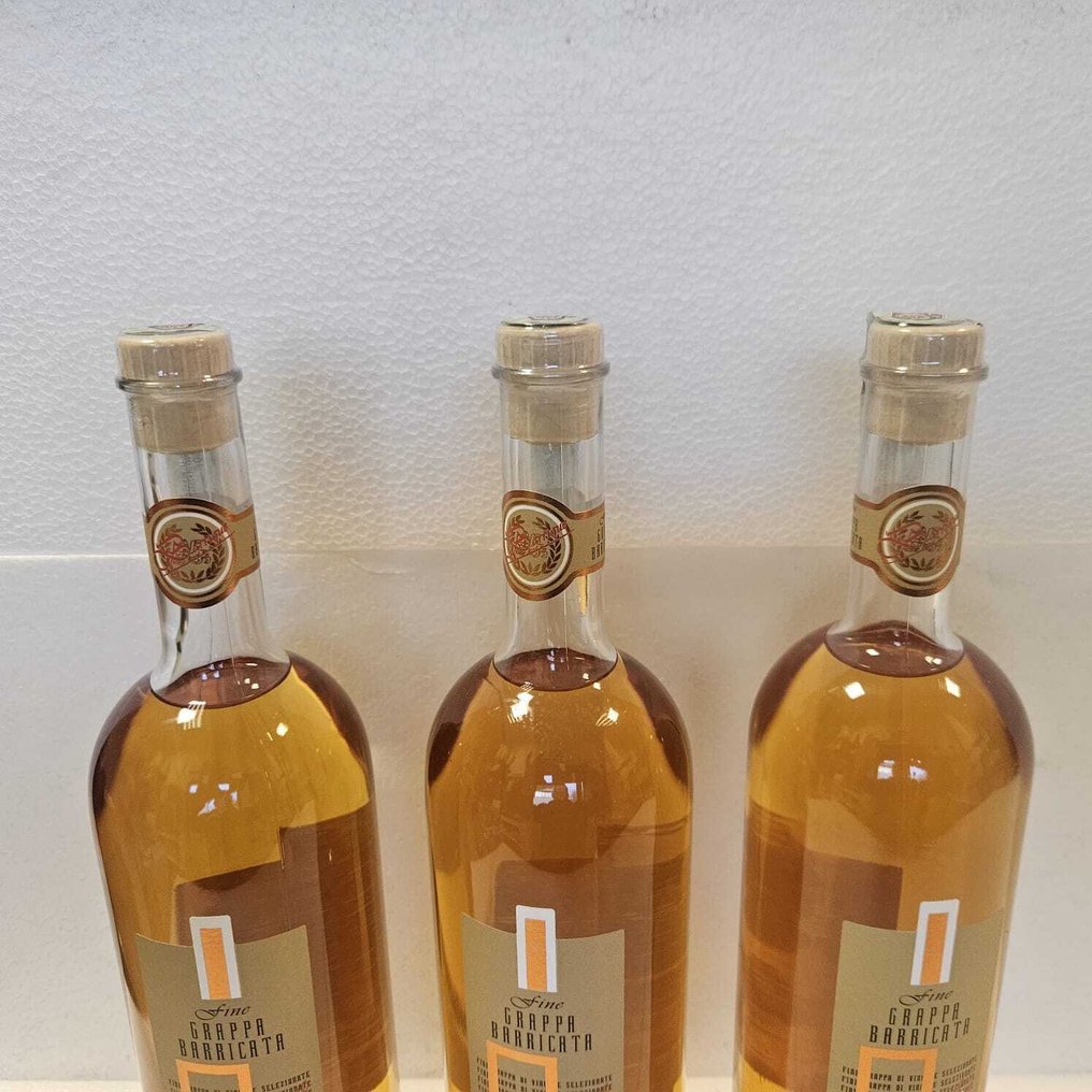 Astoria - Fine Grappa Barriccata - 1.0 Litre - 3 μπουκαλιών #1.0