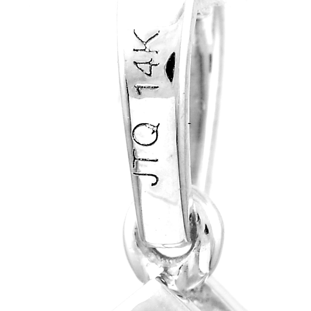 No reserve price - Pendant - 14 kt. White gold - 1.92ct. tw. Diamond (Lab-grown) - Diamond #4.3