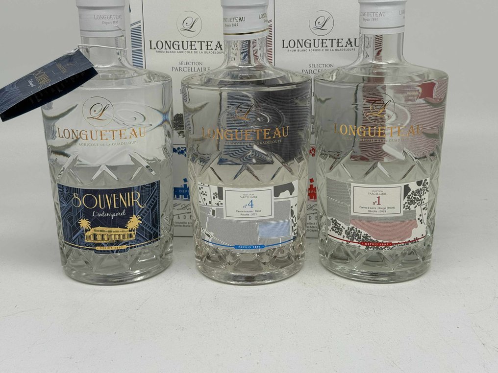 Longueteau - Souvenir L'Intemporel - Parcellaire No.1 & No.2  - 70厘升 - 3 瓶 #2.1