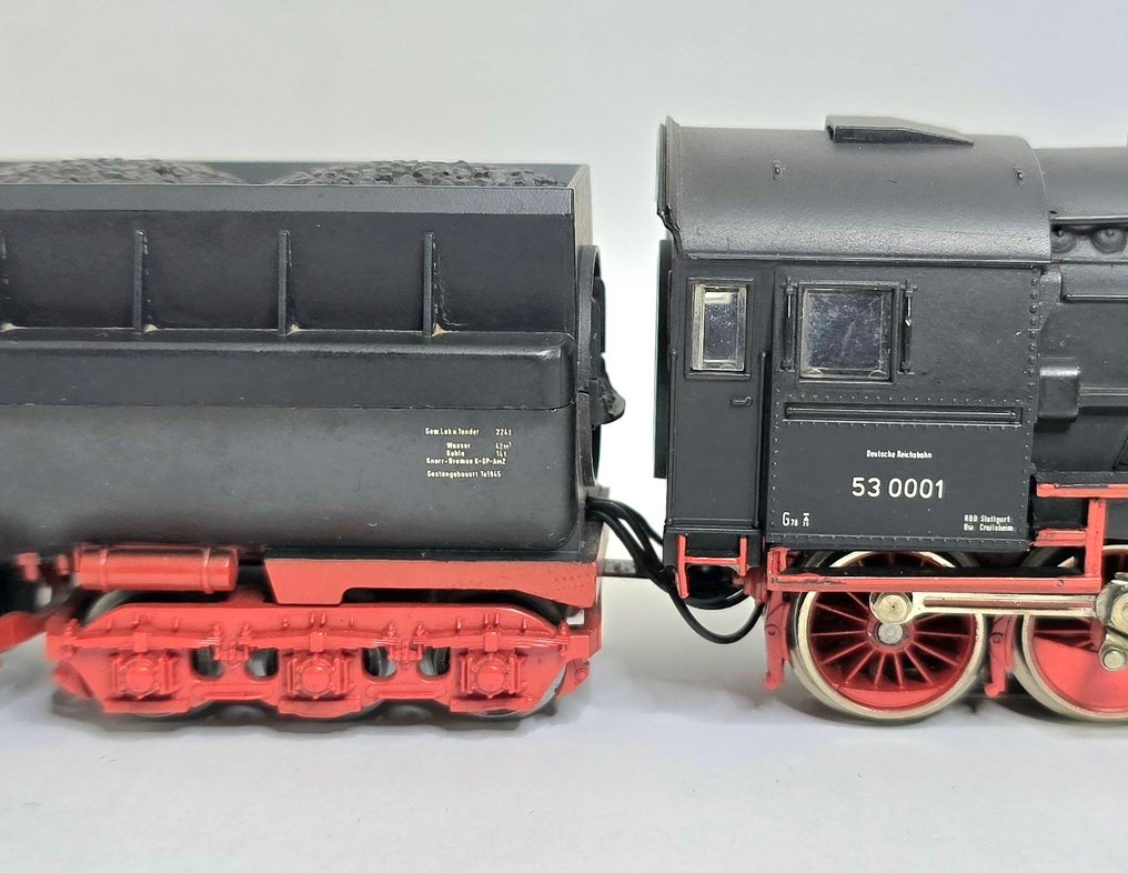 Märklin H0 - 3102 - Locomotiva a vapor com vagão de carvão (1) - BR 53 "Borsig" - DRG #4.3