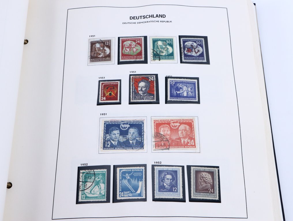DDR 1949/1975 - Colecție în album Davo #3.2