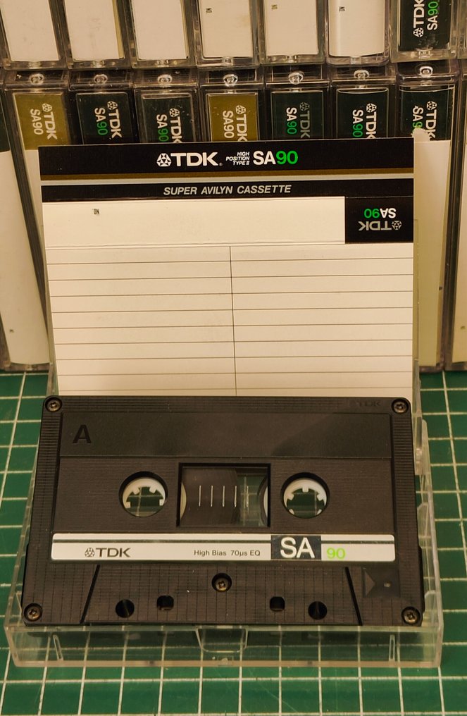TDK - SA Gold / black Blank audio cassette #1.0
